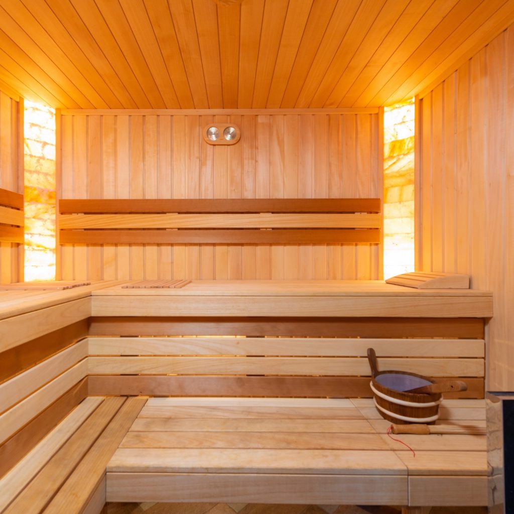 sauna room